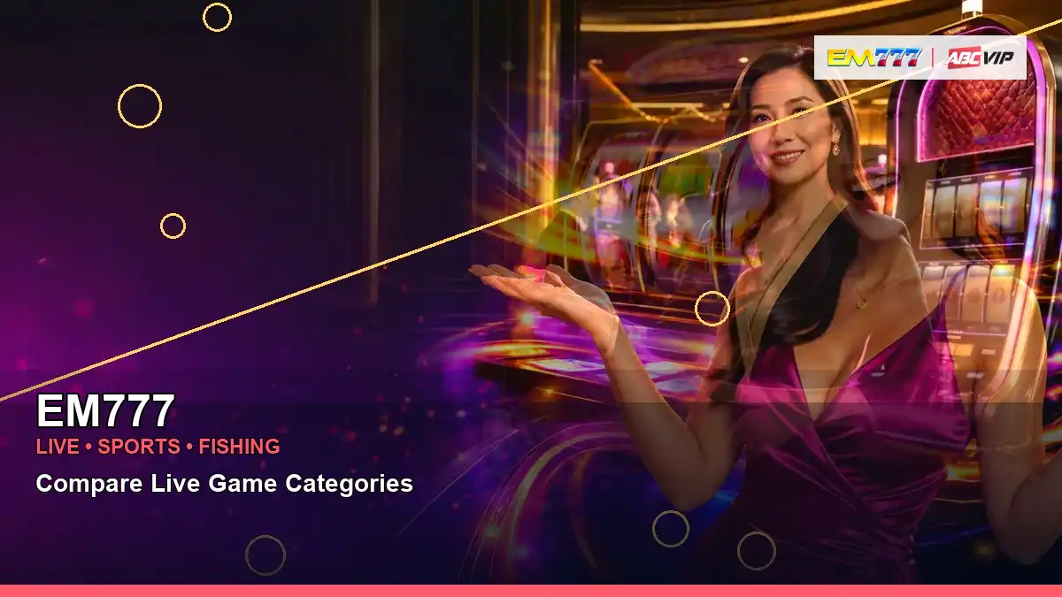 EM777 wide-action VIP casino rewards highlighting mobile-friendly casino play