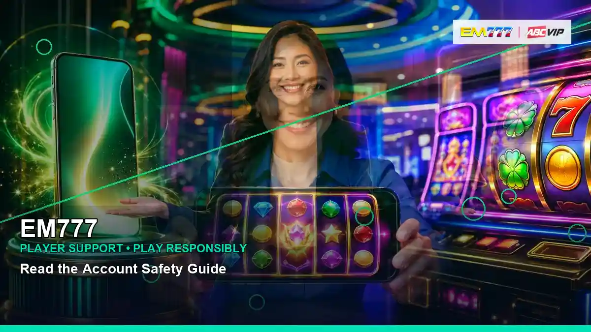 EM777 EM777 madame destiny information for Philippine users scene with right close-up first casino deposit and wallet