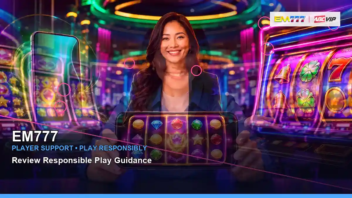 EM777 high-energy party online slot games in a centered layout for Philippine players