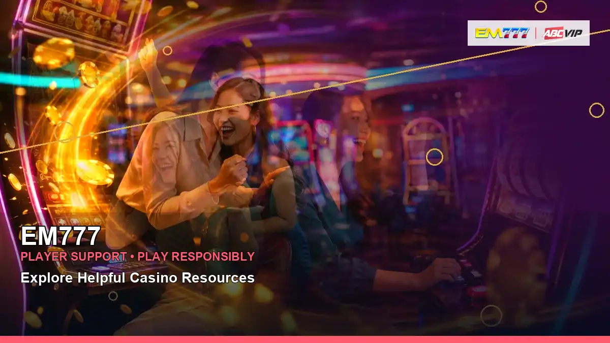 EM777 panoramic reel lounge VIP casino rewards highlighting mobile-friendly casino play