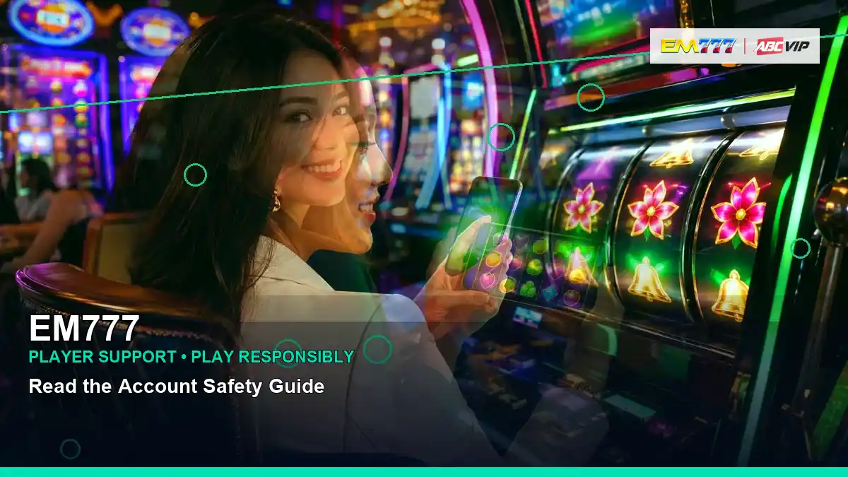 EM777 EM777 ninja raccoon information for Philippine users scene with layered collage first casino deposit and wallet